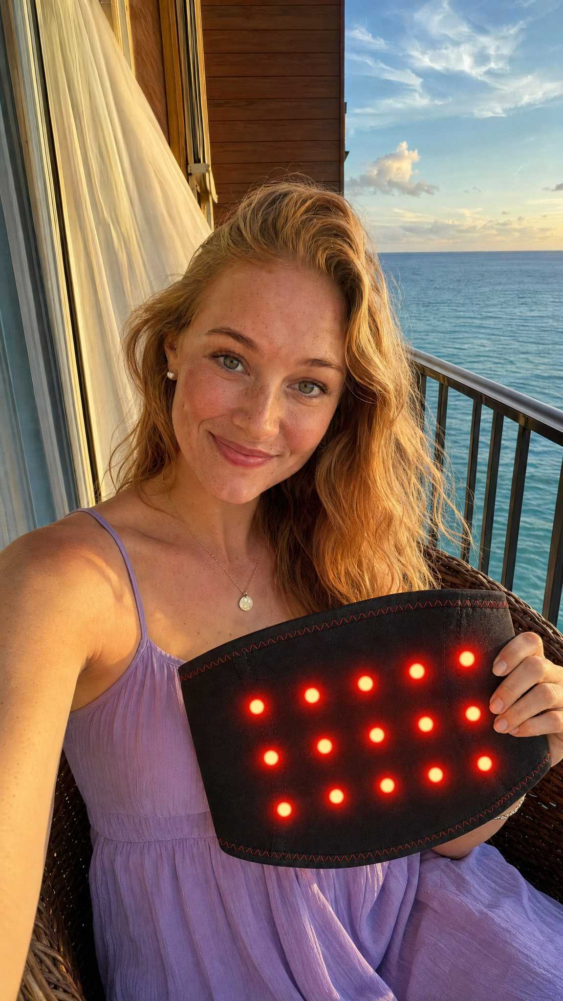 Targeted Red Light Support for Everyday Neck Comfort